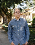 Long Sleeve Work Shirt- Chambray (SC27850)