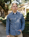 Long Sleeve Work Shirt- Chambray (SC27850)