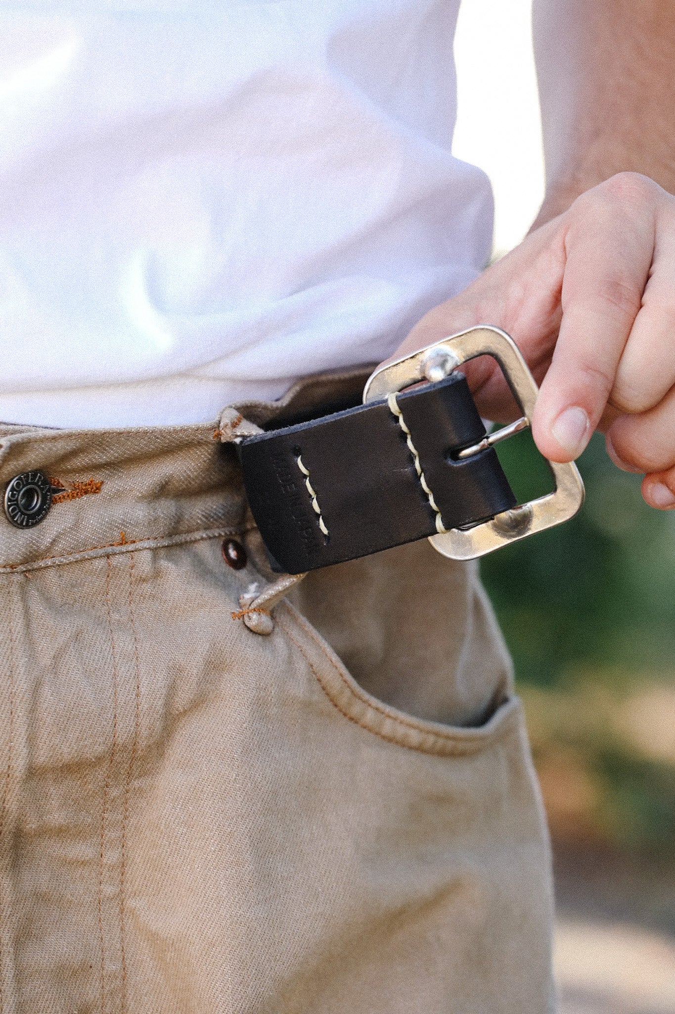 SC02320 Sugarcane Garrison Belt- Black – Iron Shop Provisions