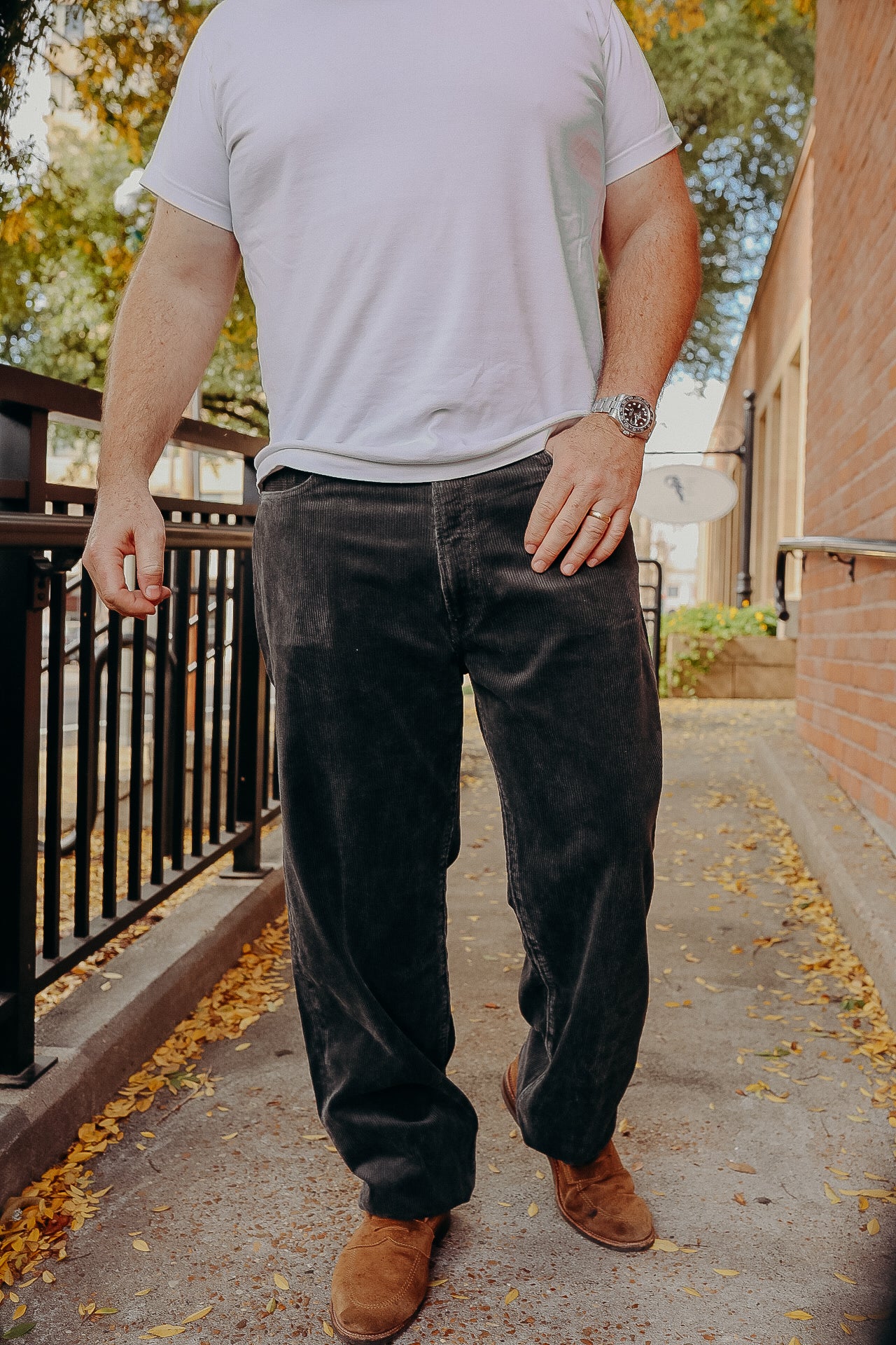 5 Pocket Pants- Black Corduroy (SC42483) – Iron Shop Provisions