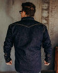18oz Vintage Selvedge Denim CPO Shirt - Indigo IHSH-292-IND