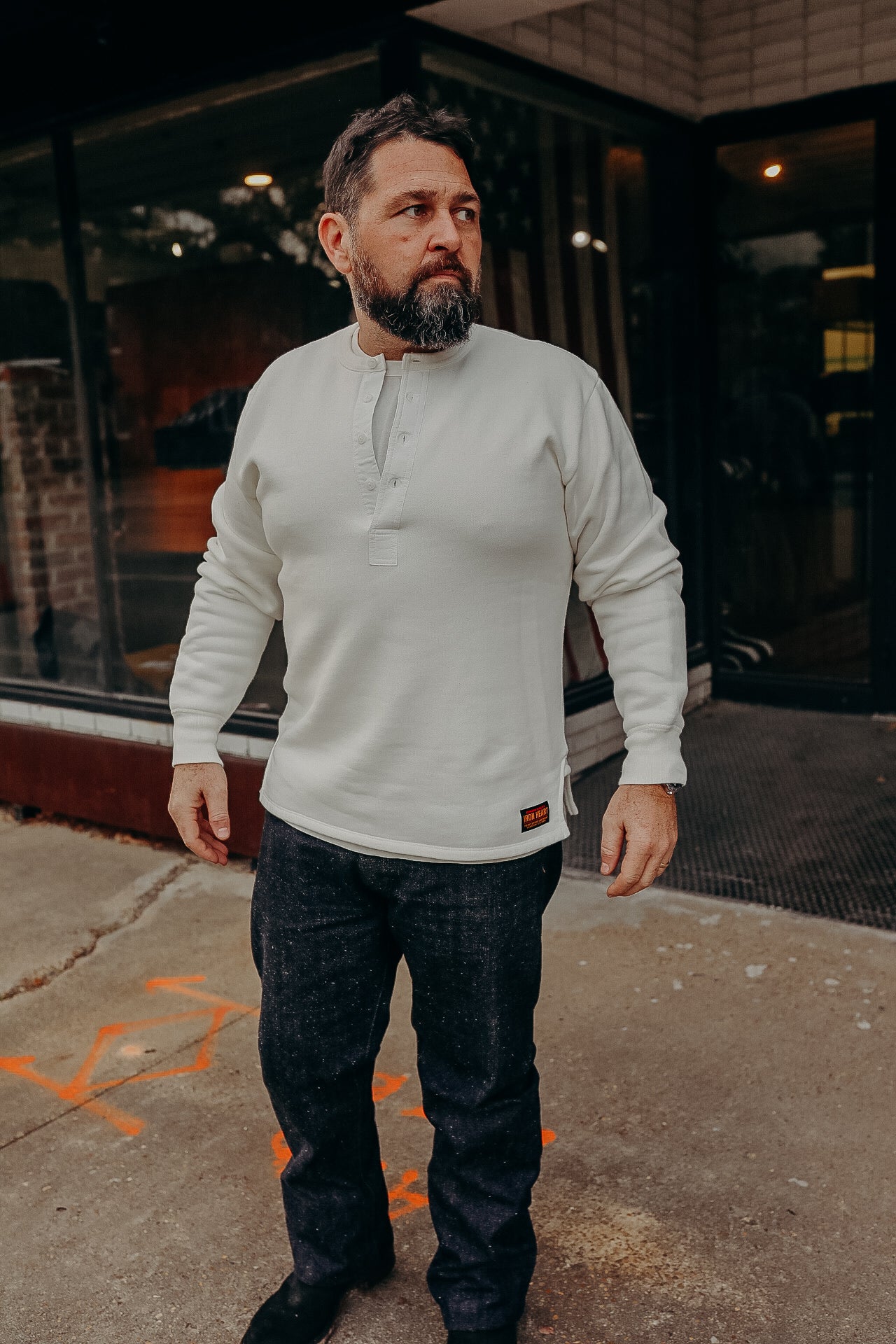 henley sweater over dress shirt Henley over collared shirt with tie : r/malefashionadvice