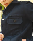 Cruiser Jacket- 13.5oz Ind x Blk