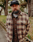Holt Vintage Wool Check Yellow/ Beige/ Brown