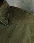 9oz Military Serge CPO Shirt - Olive IHSH-381-OLV