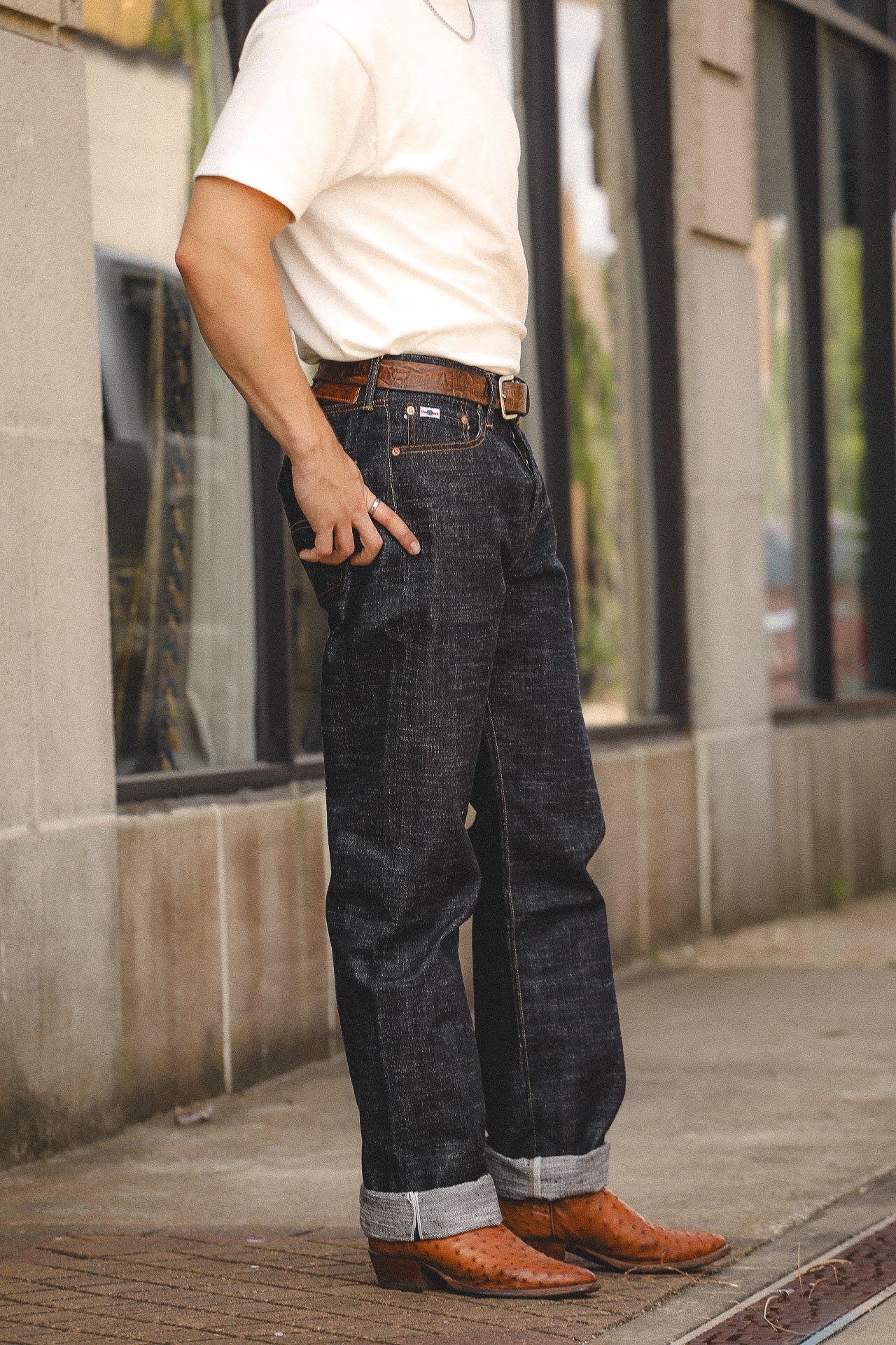 Studio D'artisan ドビークロス　ベスト 40 ベージュ　4445 SD-1001 Studio D'Artisan 15oz 
