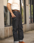 15oz "GL3" Regular Straight Jeans- Indigo (SD-1001 ) no wash version.
