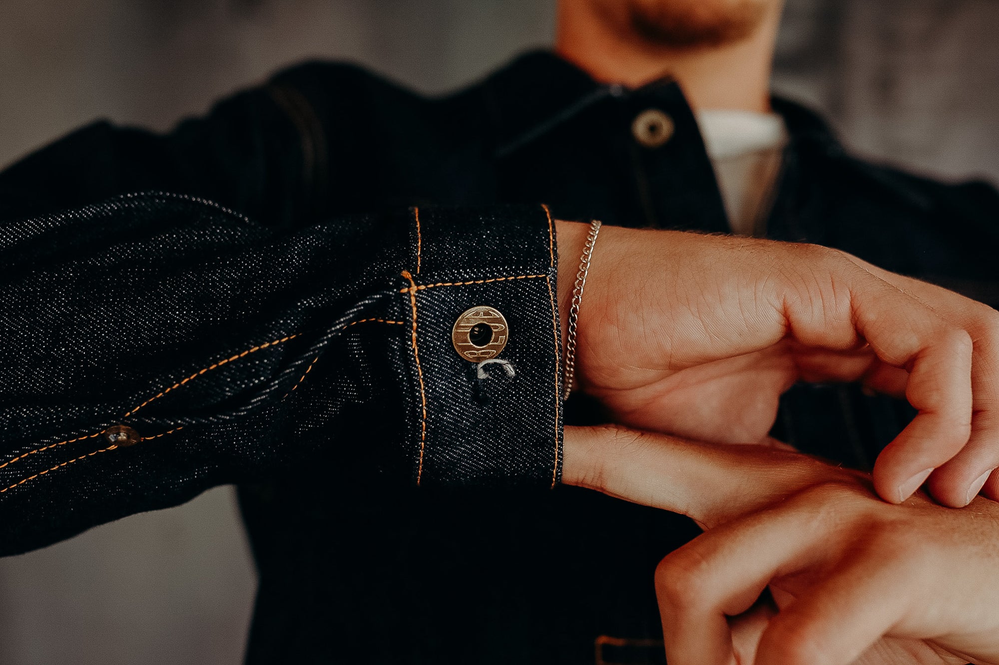 14.8oz Type 1 Denim Jacket- JBGJ1003