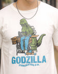 Godzilla Collaboration T-shirt- White (GZ-015)