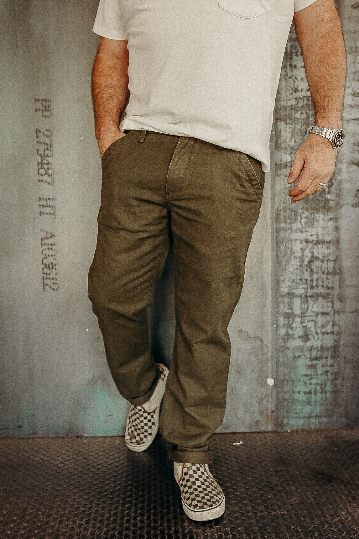 Workers Chino Slim Straight - Olive