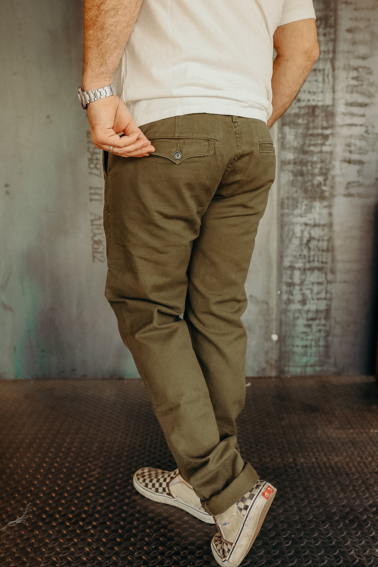 Workers Chino Slim Straight - Olive