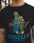 Godzilla Collaboration T-shirt- Black (GZ-015)