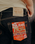 19oz Left Hand Twill Selvedge Denim Slim Tapered Cut Jeans - Indigo IH-777S-19L