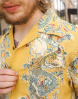 Tornado Pig Aloha Shirt- Yellow (5721)