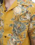 Tornado Pig Aloha Shirt- Yellow (5721)
