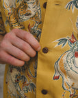 Tornado Pig Aloha Shirt- Yellow (5721)