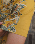 Tornado Pig Aloha Shirt- Yellow (5721)