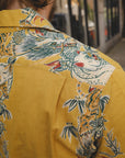 Tornado Pig Aloha Shirt- Yellow (5721)