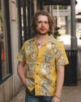 Tornado Pig Aloha Shirt- Yellow (5721)