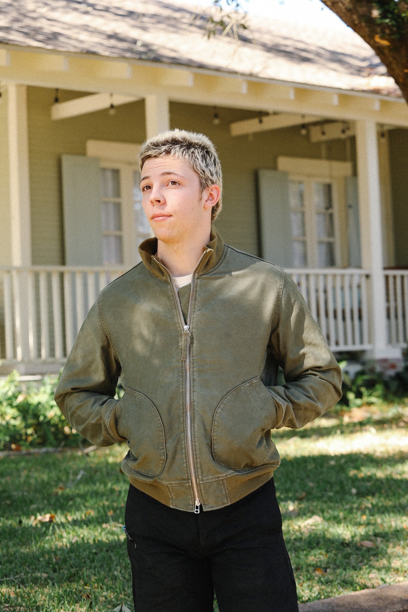 12oz Whipcord Tanker Jacket - Olive Drab Green IHM-47-ODG – Iron