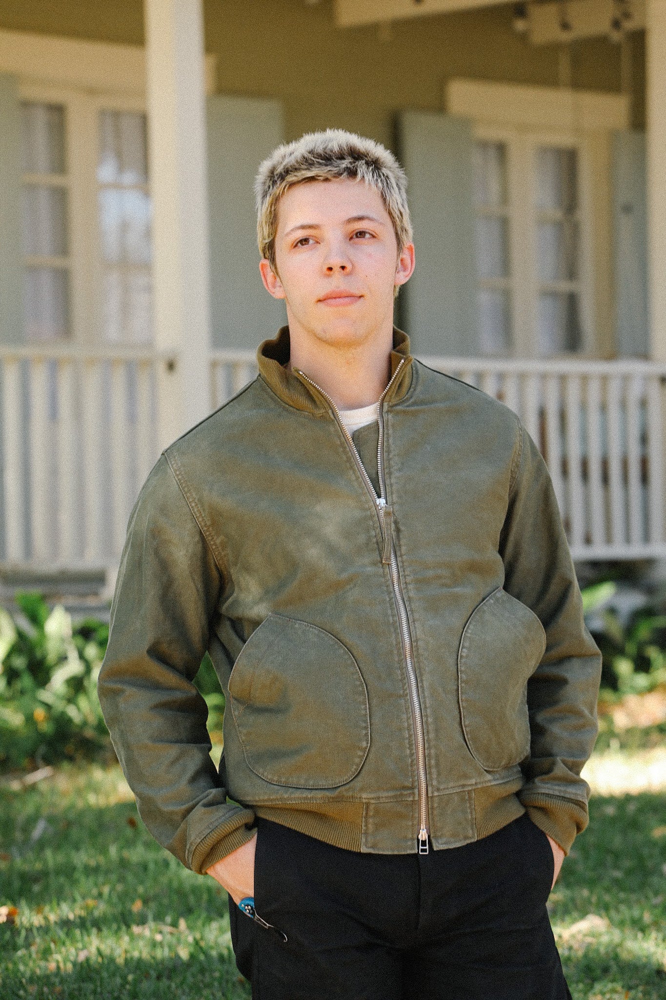 12oz Whipcord Tanker Jacket - Olive Drab Green IHM-47-ODG – Iron