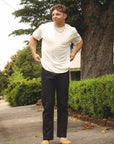 Sashiko Jeans- Persimmon Dyed (D1897)