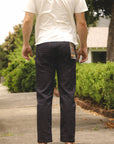 Sashiko Jeans- Persimmon Dyed (D1897)