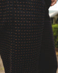 Sashiko Jeans- Persimmon Dyed (D1897)