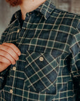 Jumper Shirt Vintage Slub Plaid