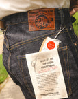 15oz "GL3" High Rise Tapered Jeans- Indigo (SD-1009S )
