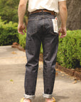 15oz "GL3" High Rise Tapered Jeans- Indigo (SD-1009S )