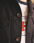 9oz Canvas Type III Jacket - Brown IHJ-147-BLK