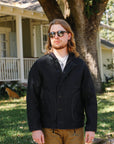 12oz Whipcord Lightweight N1 Deck Jacket - Black IHM-48-BLK