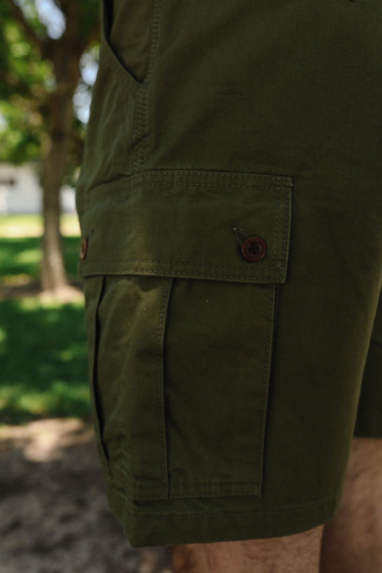 9oz Canvas Military Cargo Shorts - Green IH-740-GRN – Iron Shop