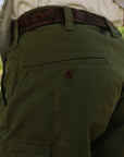 9oz Canvas Military Cargo Shorts - Green IH-740-GRN