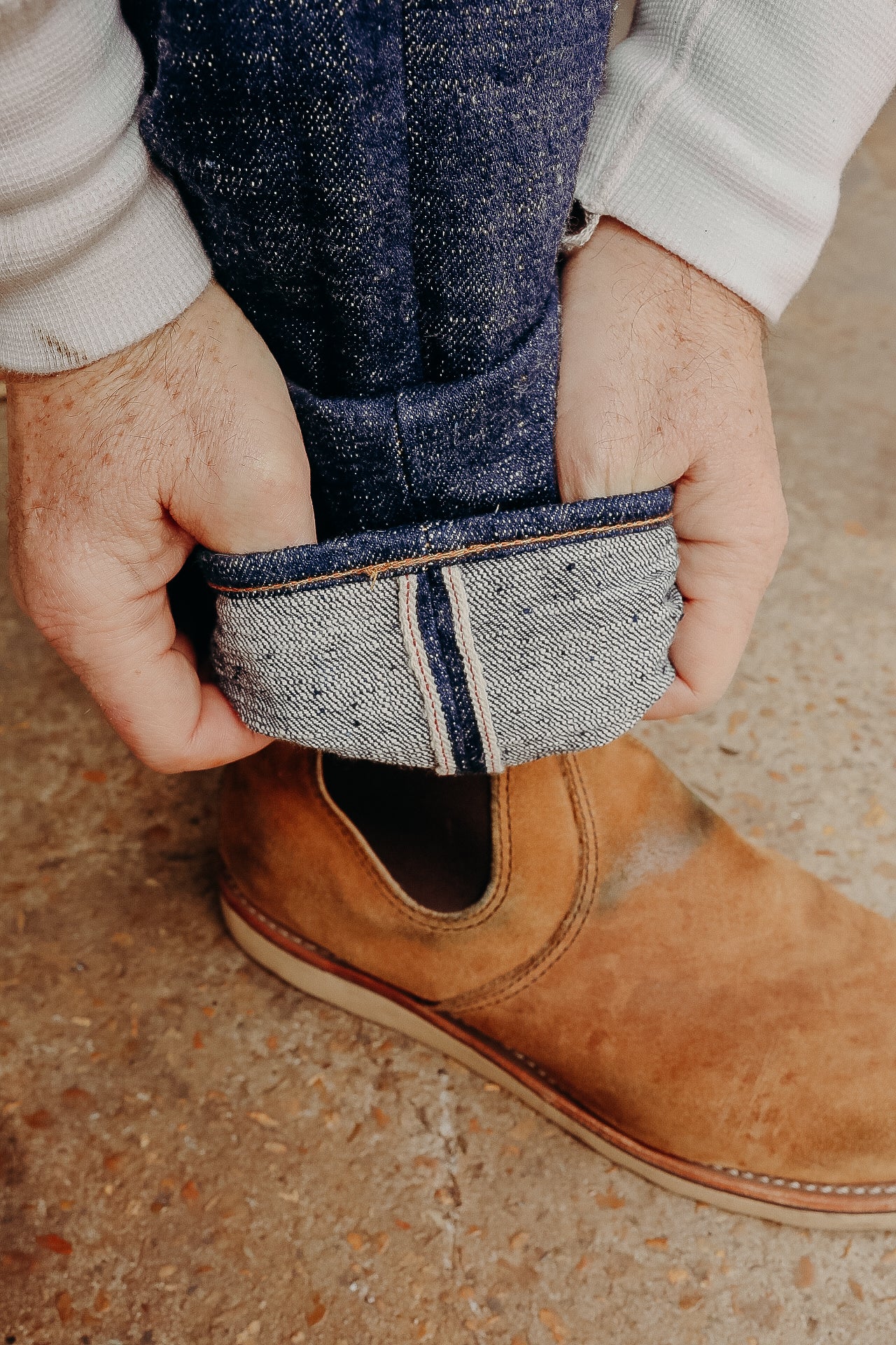 Studio D’artisan 16oz "Extreme Denim" 45th Anniversary Indigo Regular Straight Jeans  SP-108