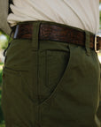 9oz Canvas Military Cargo Shorts - Green IH-740-GRN