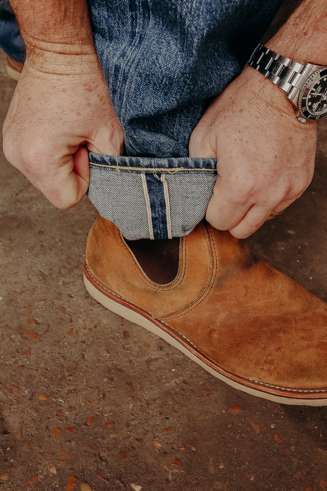 Studio D’artisan 12.5oz Selvedge Denim Regular Straight - 1950s Wash D1844US