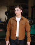 9oz Canvas Type III Jacket - Brown IHJ-147-BRN
