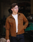 9oz Canvas Type III Jacket - Brown IHJ-147-BRN