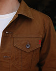 9oz Canvas Type III Jacket - Brown IHJ-147-BRN