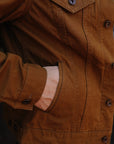 9oz Canvas Type III Jacket - Brown IHJ-147-BRN