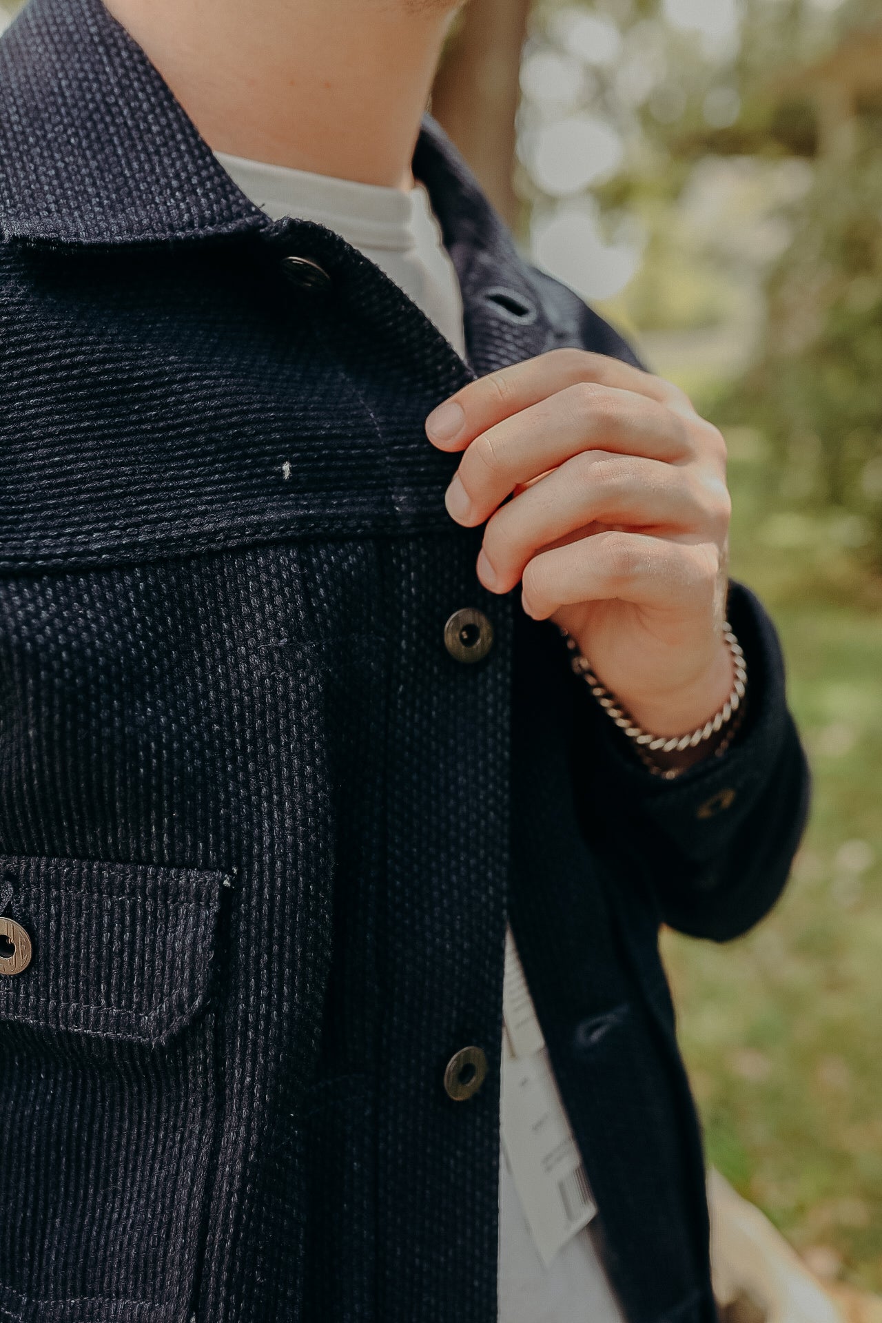 TYPE 2 JACKET-INDIGO SASHIKO (JBGJ1005)