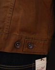 9oz Canvas Type III Jacket - Brown IHJ-147-BRN