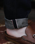 17oz Selvedge Denim Slim Tapered Cut Jeans - Natural Indigo IH-777N