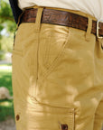 9oz Canvas Military Cargo Shorts - Beige IH-740-BEI