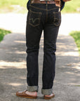 17oz Selvedge Denim Super Slim Cut Jeans - Natural Indigo IH-555N