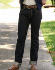 17oz Selvedge Denim Super Slim Cut Jeans - Natural Indigo IH-555N