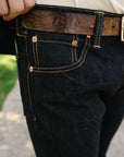 17oz Selvedge Denim Super Slim Cut Jeans - Natural Indigo IH-555N