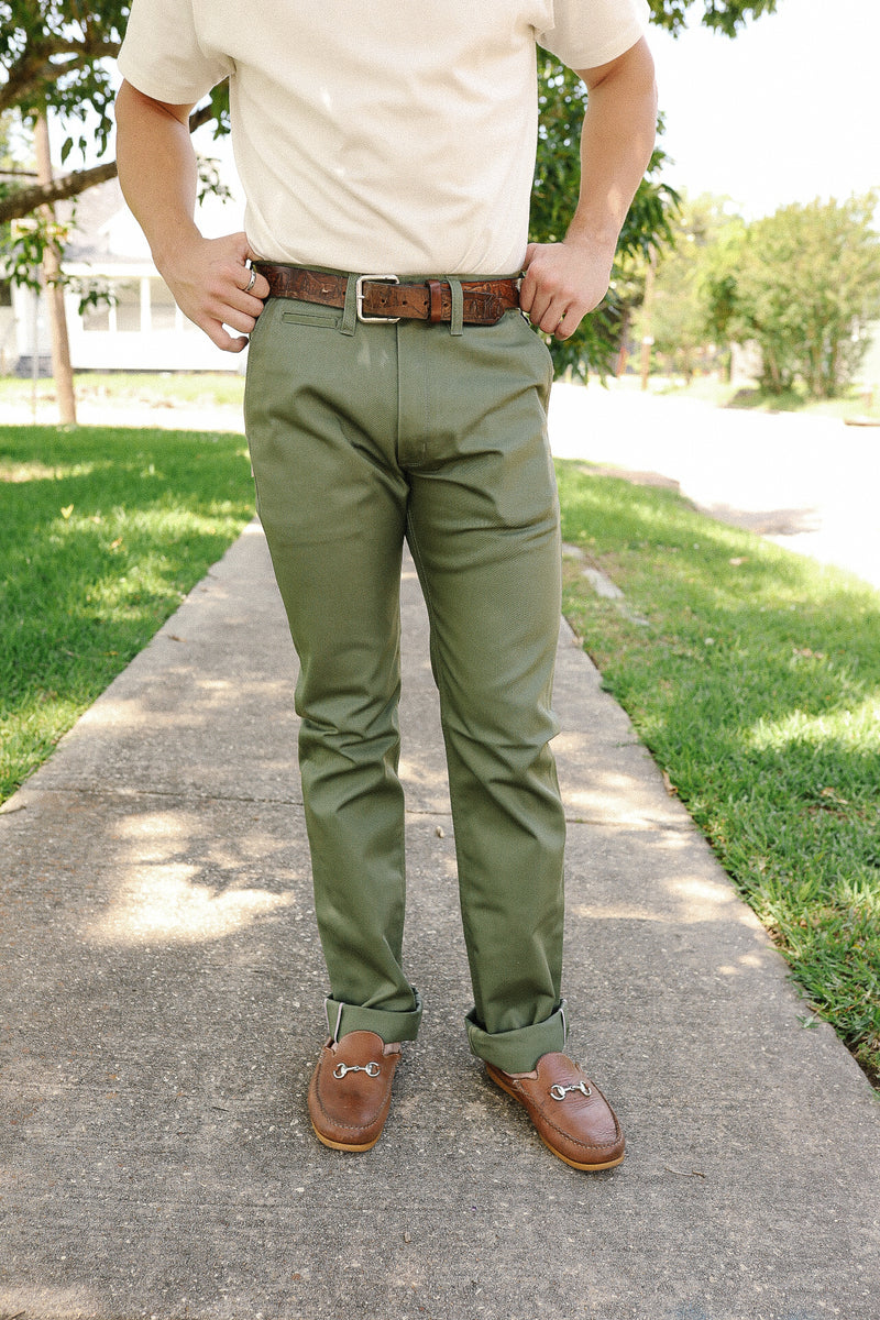 japoness m.u RIB adjastable pants グリーン M.U RIB セットグリーンJAPONESS
